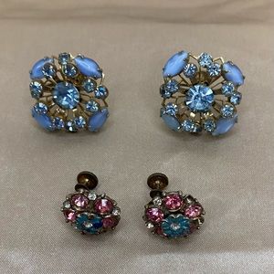 Crystal/Rhinestone Earrings Bundle